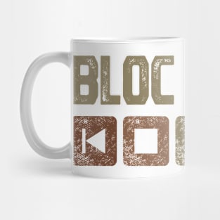 Bloc Party Control Button Mug